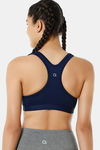 Amante Padded Anti Microbial Sports Bra - Pageant Blue — thumbnail 3